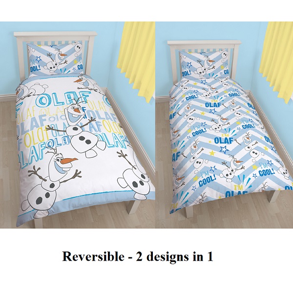 Disney Frozen Olaf Single Quilt Set Kids Bedding Kidscollections