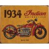 1934 Indian Motorcycle Tin Sign