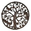 Cast Iron Round Nightingale Doormat