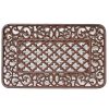 Cast Iron Rectangle Victorian Doormat