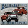 Ford F-Series Trucks Tin Sign