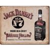 Jack Daniels Tennessee Hollow Metal Tin Sign
