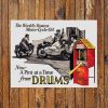 Shell Motorcycle Oil Metal Tin Sign