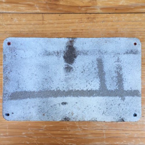 Ampol Motor Spirit Motor Oil 37cm Cast Iron Sign