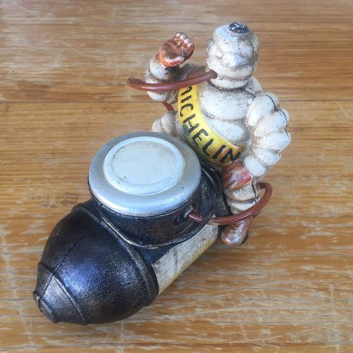 Cast Iron 21cm Michelin Man & Compressor