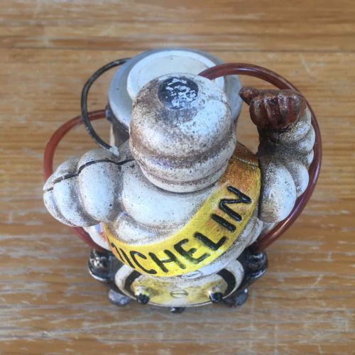 Cast Iron 21cm Michelin Man & Compressor