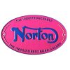 Norton Motorcycle Bike Cast Iron Sign