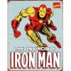 Iron Man Retro Metal Tin Sign