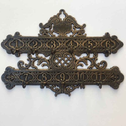 Cast Iron Number Key Rack