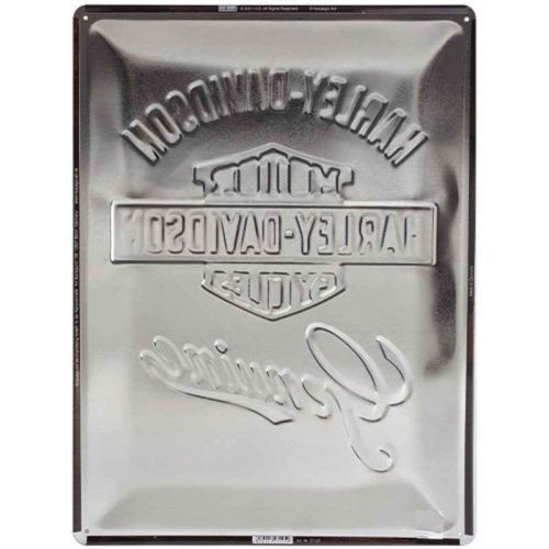 Harley Davidson Genuine Embossed Sign
