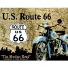 Route 66 The Mother Road Tin Sign