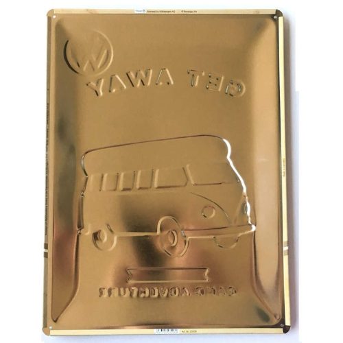 VW Bulli Lets Get away Sign