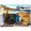 VW Kombi Beach Embossed Sign