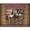 Remington Bullet Board Tin Sign