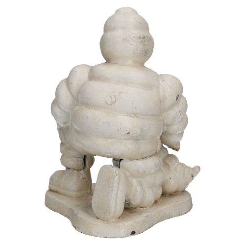 Cast Iron Michelin Man with Dog