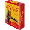 Coca Cola in Bottles Embossed XL Tin 4ltr