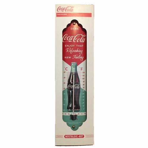 Coke 1960 Diner Bottle Thermometer