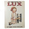Lux Soap Tin Sign