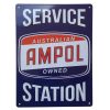 Ampol Service Station Tin Sign