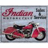 Indian Sales & Service Tin Sign