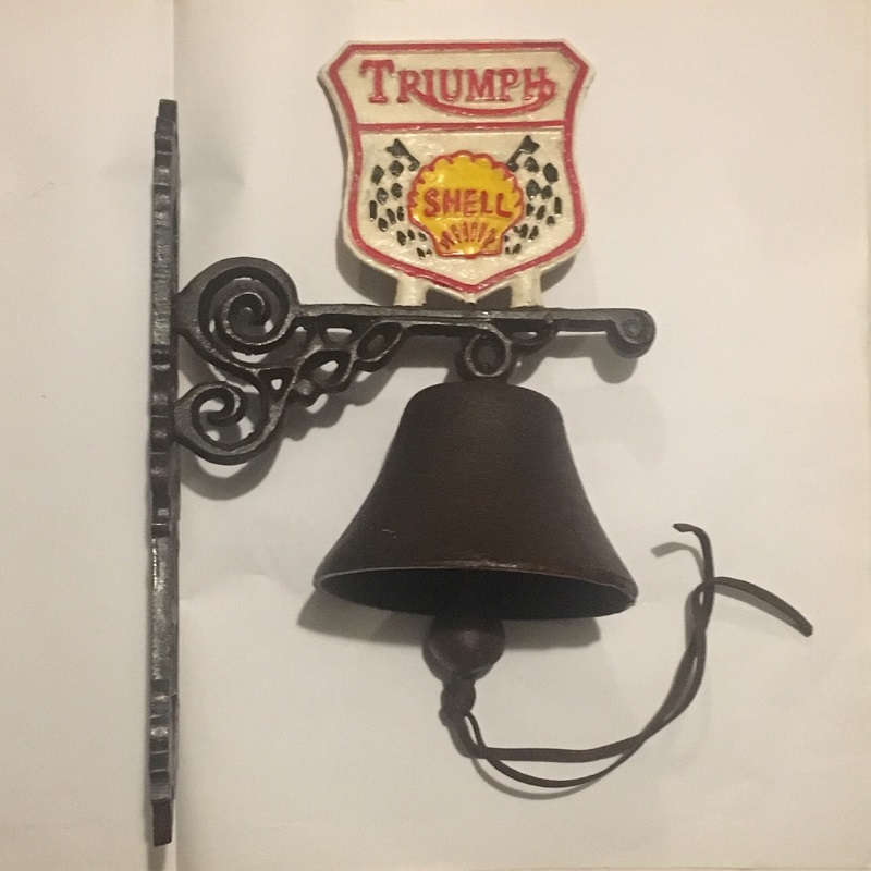 Cast Iron Triumph Bell