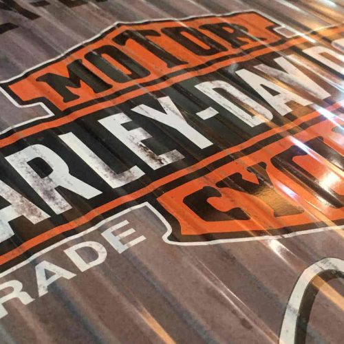 Harley Davidson Metal Sign