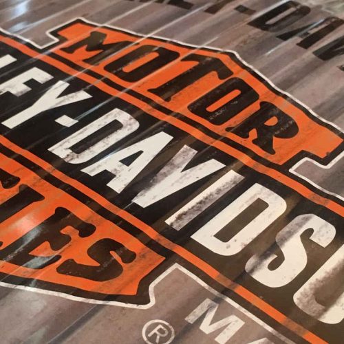 Harley Davidson Metal Sign