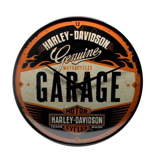Harley Davidson Garage Clock