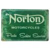 Norton Motorcycles Parts Sign