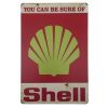 Shell Clam Tin Sign