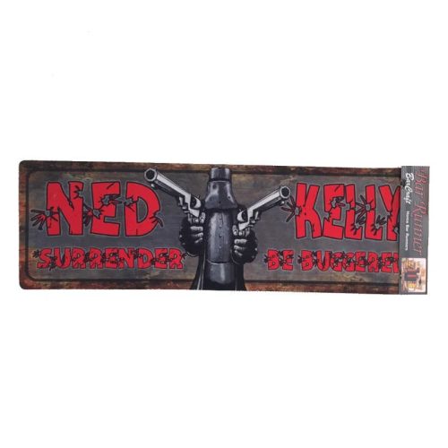 Ned Kelly Rubber Bar Runner