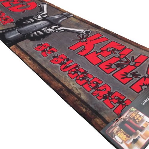 Ned Kelly Rubber Bar Runner