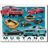 Ford Mustang Chronology Sign