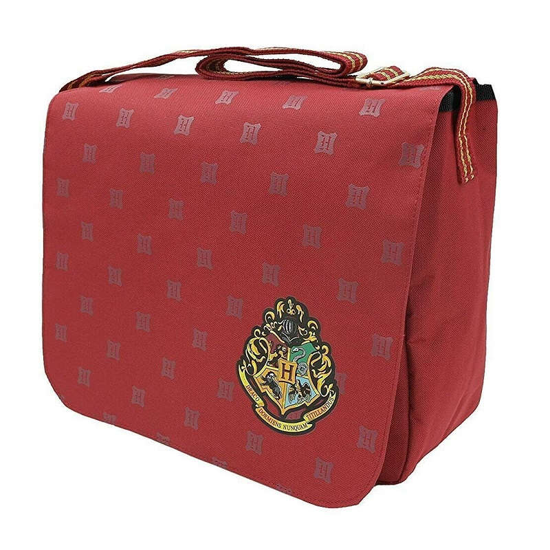 Harry Potter Hogwarts Crest Messenger Bag - Kidscollections