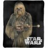 Star Wars Chewbacca Throw Rug Blanket
