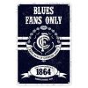 Carlton Tin Sign