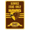 Hawthorn Tin Sign