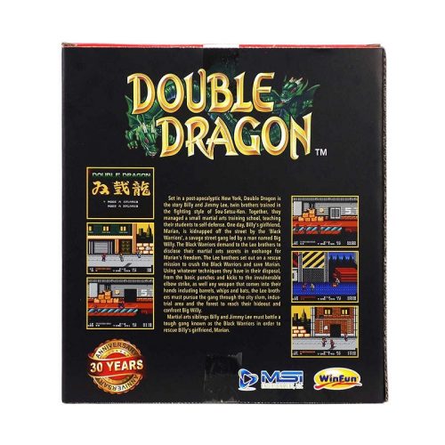Double Dragon Plug and Play TV Arcade Video Game