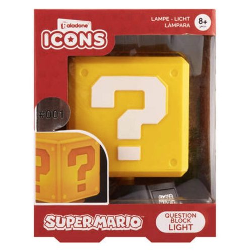 Super Mario Mini Question Block Light