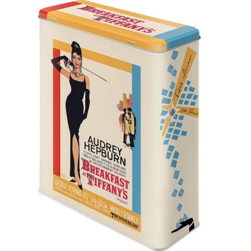 Breakfast At Tiffany's XL Embossed Storage Tin
