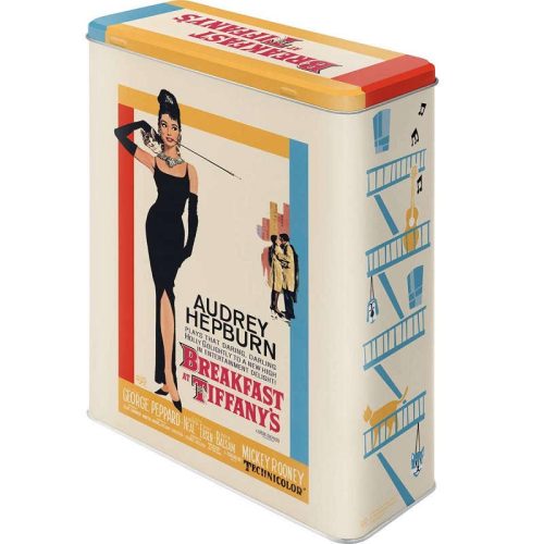 Breakfast At Tiffany's XL Embossed Storage Tin