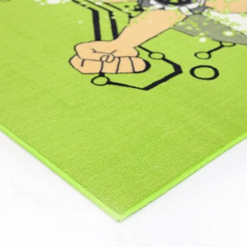 Ben 10 Green Rug