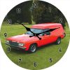 Holden Sandman Red Glass Clock