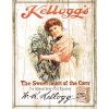 Kellogg's Sweetheart Tin Sign