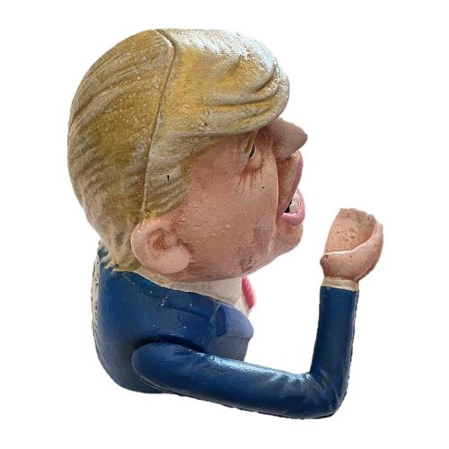 Cast Iron Donald Trump Money Bank