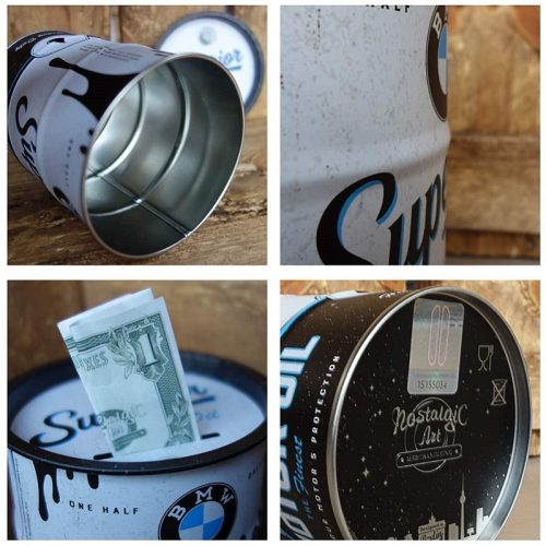BMW Motor Oil Barrel Money Box