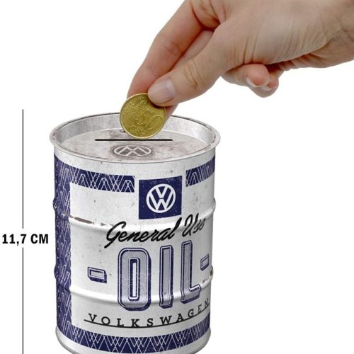 VW General Oil Barrel Money Box