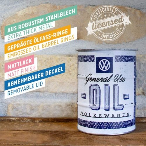 VW General Oil Barrel Money Box
