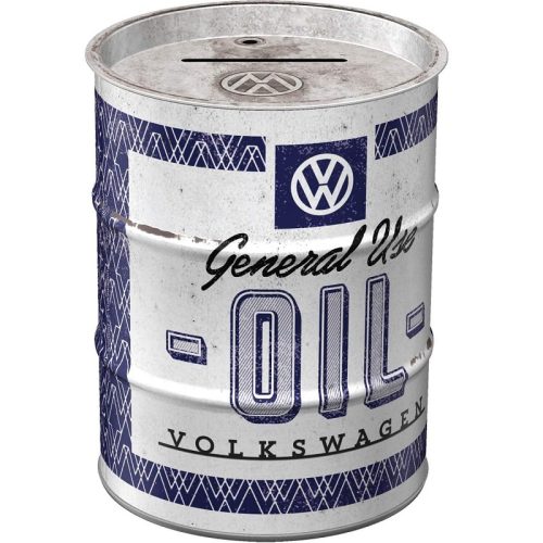 VW General Oil Barrel Money Box