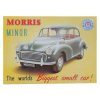 Morris Minor Embossed Sign